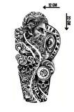 Geçici Karışık Figürlü Dövme Tattoo