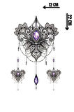 Geçici Lotus Figürlü Dövme Tattoo