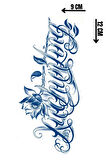 Yılan Figürlü 12 Saat Sonra Kararan Geçici Dövme Tattoo