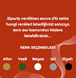 Radyal Tealight 3'lü Dekoratif Obje, Biblo, Dekor, Tealight Mumluk (3 Adet Led Mumluk Dahil)