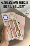Akıllı Saat Adımsayar, Nabız Takibi ve GPS Destekli Kadınlara Özel