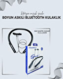 Polygold PG-100 Boyun Askılı Kablosuz Kulaklık – 200 Saat Bekleme Süresi, Stereo Ses, Mikrofonlu