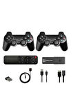 Game Stick Çift Oyun Konsolu Smart TV Game Box 8k Ultra HD 64 Gb