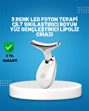 3 Modlu Boyun ve Yüz Bakım Cihazı – EMS, Temizleme, Sıcak Masaj ve Renkli Işık Terapi Özellikli