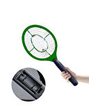 Taşınabilir Elektronik Sinek Swatter – Kimyasal İçermeyen, Ergonomik Tasarım