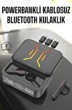 Kablosuz Bluetooth Kulaklık Powerbankli Uzun Pil Ömrü Yüksek Ses Kaliteli