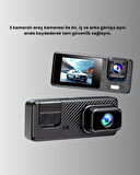 Araç Kamerası 3’lü Sistem | Full HD, Sesli Kayıt ve Park Gözetimi