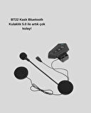 BT22 Kask Bluetooth Kulaklık 5.0 – Suya Dayanıklı, Gürültü Önleyici, Uzun Pil Ömürlü
