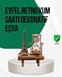 Ahşap Kum Saati – Vintage Tasarımlı Masa Dekoru