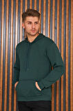 Simyon Erkek Regular Fit Kapüşonlu Kanguru Cepli Uzun Kollu Sweatshirt