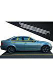 Bmw E-46 1998-2005 4 Prc Krom Cam Çıtası P.çelik