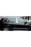 Bmw X-5 Krom Cam Çıtası 6 Prc 2007 Sonrası P.çelik