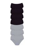7 Adet Tutku Kadın Yüksek Bel Bato Kalın Lastik Külot S3 - 2XL