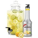 Monin Yuzu japon Limonu Meyve Püresi 1 lt