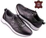 Detector İç Dış Hakiki Deri Ortopedik Ultra Rahat Şık Erkek Ayakkabı BRT015