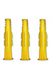 8mm Roket Dübel Profesyonel 8mm Plastik Sarı Dübel 8*50 (100 ADET)