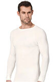 1 Adet Ekru Renk Termal Uzun Kol Içlik