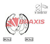 Braxıs Ac0079 Arka Fren Balatası Pabuc Focus II 04 > C Ma03>07 1.6Tı 1.6Tdcı 1.8Tdcı 2.0Tdcı Abssız
