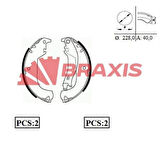 Braxıs Ac0092 Arka Fren Balatası Pabuc Doblo Albea 1.2 1.3 1.4 1.6 1.8