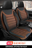 Dodge Sebring UYUMLU TAM SET SİYAH Oto Koltuk Kılıfı 5 Koltuk Ön Arka Tam Set Terletmez