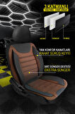 Hyundai İoniq UYUMLU TAM SET SİYAH Oto Koltuk Kılıfı 5 Koltuk Ön Arka Tam Set Terletmez