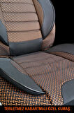 Seat Favorit UYUMLU TAM SET SİYAH Oto Koltuk Kılıfı 5 Koltuk Ön Arka Tam Set Terletmez
