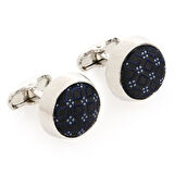 Lacivert Kravat Kol Düğmesi Hediyelik Set-Brianze KMK-16