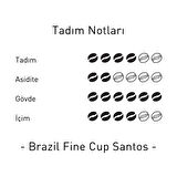 Brazil Fine Cup Santos Çekirdek Filtre Kahve 1 Kg.