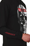 Kapüşonlu Sweat "RED $KULL"