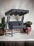Altay Salıncak 3 Kişilik Bahçe Salıncağı Balkon Salıncak 200 cm BS03