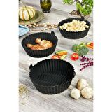 Wowo AirFry Silikon Pişirme Kalıbı 16cm