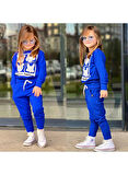 ALWASY POSİTİVE 2 Lİ MEVSİMLİK KIZ TAKIM MAVİ