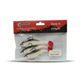 Captain 3567 Cracker Soft 10 CM 3' lü Paket Sahte Silikon Yem 04