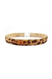 Leopar Desen Kadın Choker Tasma Kolye