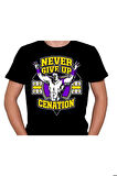John Cena Never Give Up Tişört Unisex T-shirt