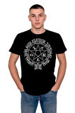 Pentagram Hellsing Music Band Tişört Unisex T-shirt