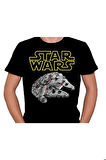 Star Wars Millenium Falcon Cosmos Tişört Unisex T-shirt