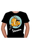 Vespa Motor's Scooter Tişört Unisex T-shirt