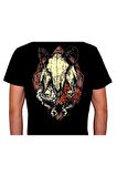 Skull Skeleton Tişört Unisex T-shirt