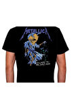 Metallica Skull Kuru Kafa Tişört Unisex T-shirt