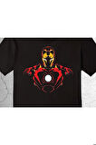 Iron Man Süper Kahraman Demir Adam Tişört Çocuk T-shirt