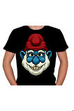 Şirinler Şirin Baba Red Beard Tişört Unisex T-shirt