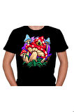 Mushroom Mantar Mantar Ev Tişört Unisex T-shirt