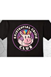 Existential Crisis Club Domuz Unicorn Boynuzlu At Tişört Çocuk T-shirt