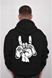 Rock'n Roll Game Play Playstation Sweatshirt Unisex Kapüşonlu Hoodie