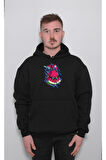 Karpuz Sinek Watermelon Fruit Sweatshirt Unisex Kapüşonlu Hoodie