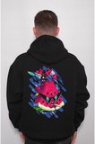 Karpuz Sinek Watermelon Fruit Sweatshirt Unisex Kapüşonlu Hoodie