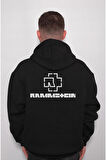 Rammstein Music Group Müzik Grubu Sweatshirt Unisex Kapüşonlu Hoodie