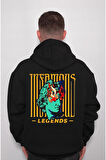 Legends Infamuos Tablo Heykel Sweatshirt Unisex Kapüşonlu Hoodie