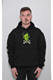 Johnny Cash Frankenstein Psycho Sweatshirt Unisex Kapüşonlu Hoodie